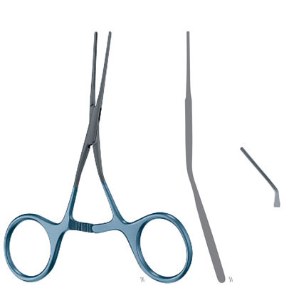 DE BAKEY ATROMAT KLEMP TİTANYUM 45° 25MM 11CM